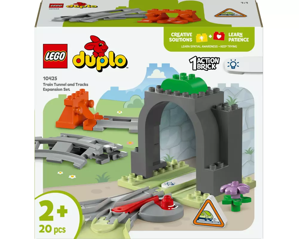 LEGO® DUPLO® Eisenbahntunnel und Schienen 10425