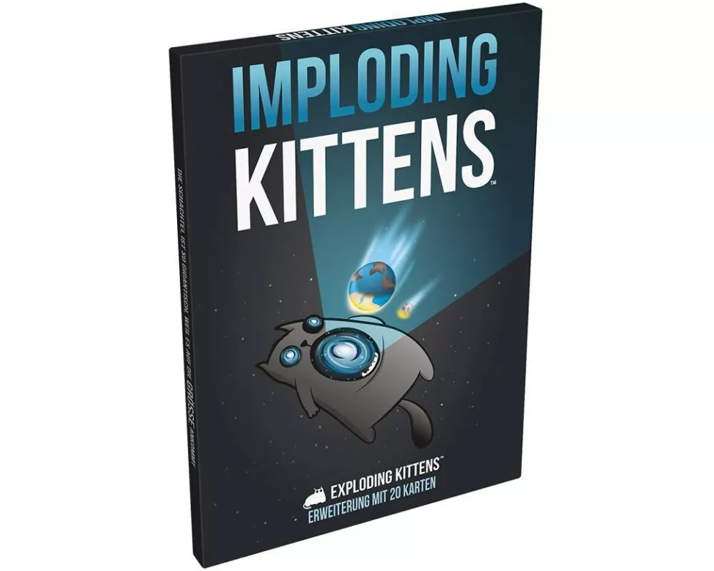 Asmodée Partyspiel Exploding Kittens: Imploding Kittens