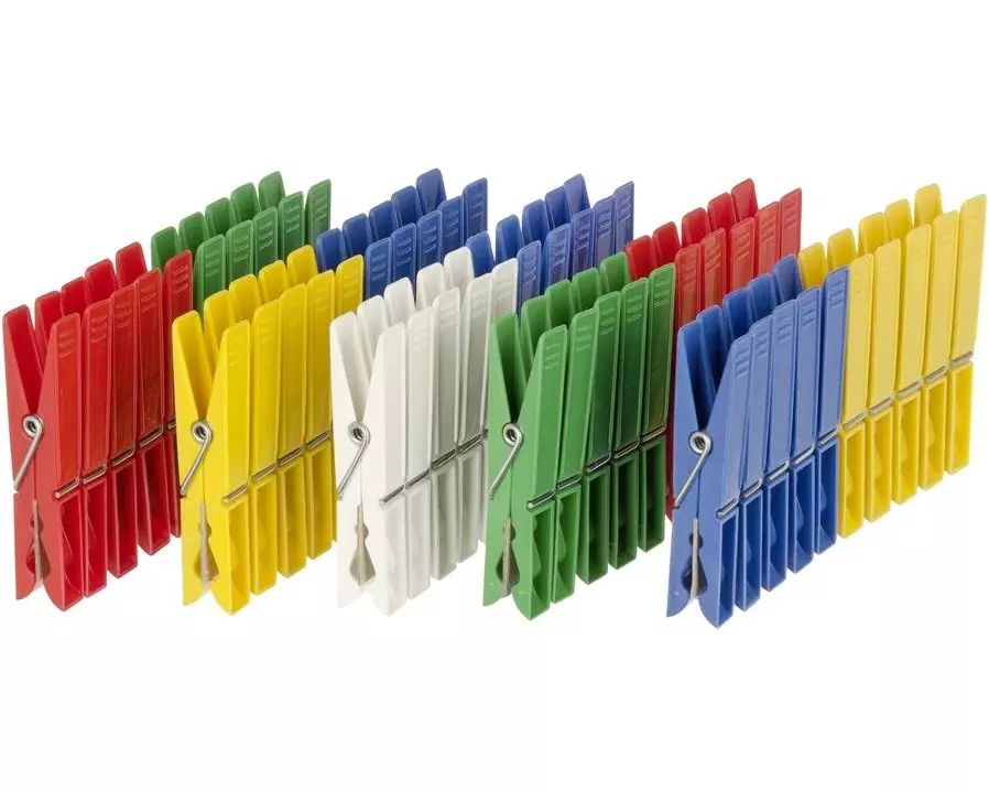 Wenko Wäscheklammern Colorado 7 cm, 50 Stück