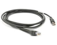 Zebra 2.74 m USB Data Transfer Cable for Bar Code Reader