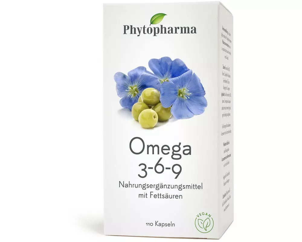Phytopharma Omega 3-6-9 110 Kapseln