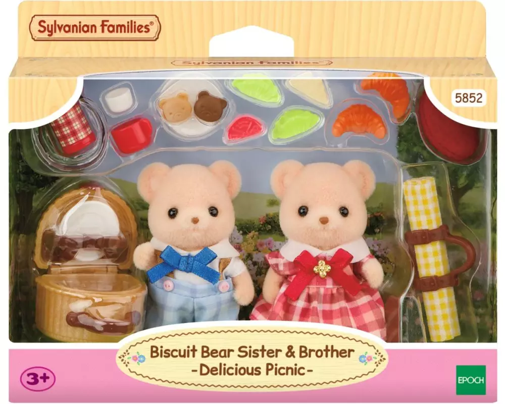 Sylvanian Families Sylvanian Families Biscuit Bären Picknickspass Set