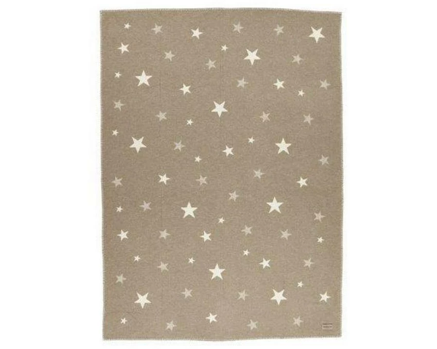 Eskimo Etoile Decke 140 x 200 cm, Beige