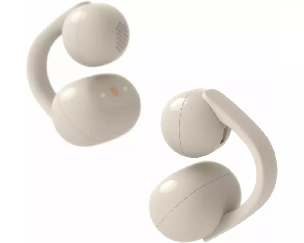 Sony Open-Ear Kopfhörer LinkBuds Clip Greige