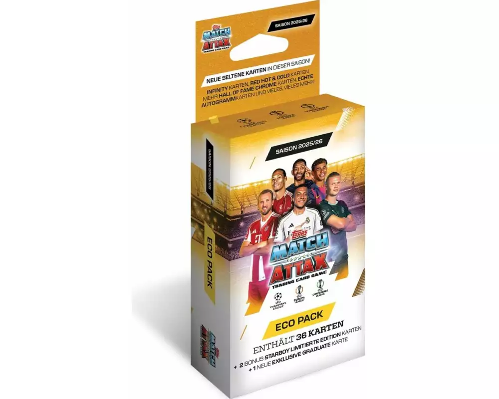 Topps Match Attax UEFA Champions League Eco Pack 2025/26