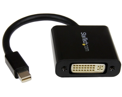 StarTech.com Mini DisplayPort to DVI Adapter, Mini DP to DVI-D Single Link Converter, 1080p Video, Passive, mDP 1.2 to DVI Monitor/Display