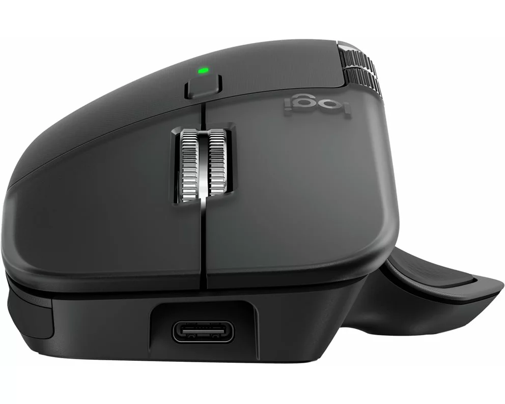 LOGITECH MX Master 4 Mouse, Graphite