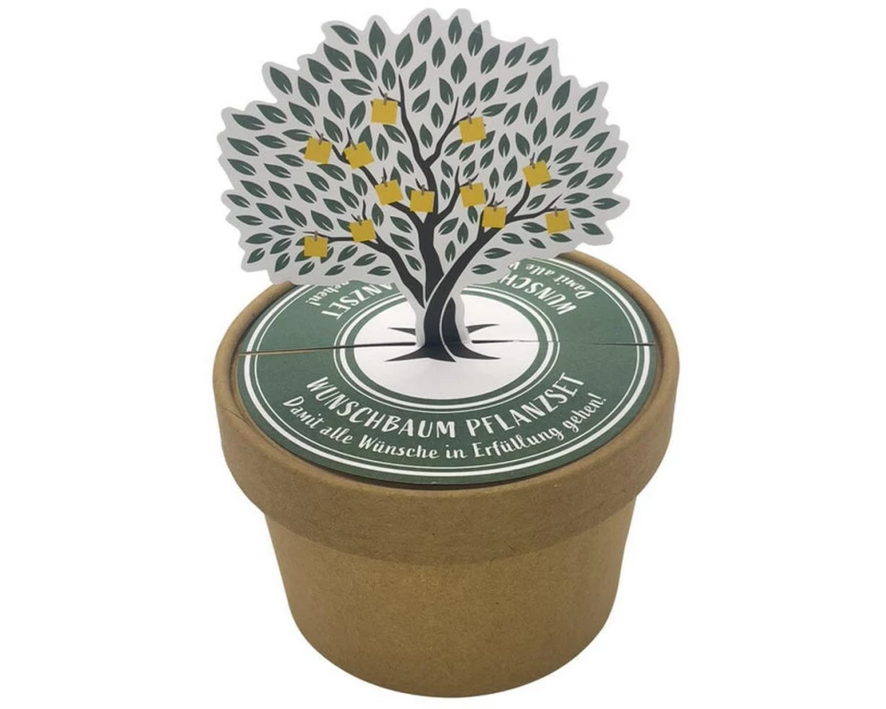 Wunderle Mitbringsel Wunschbaum Pott 7 cm