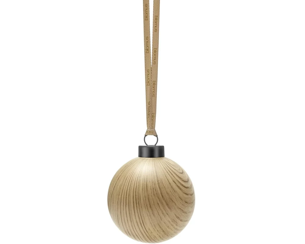 Blomus Weihnachtsschmuck Glaskugeln Braun