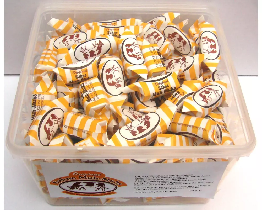 Pico Food Original Sahne Muh-Muhs Toffee Dose 1900 g