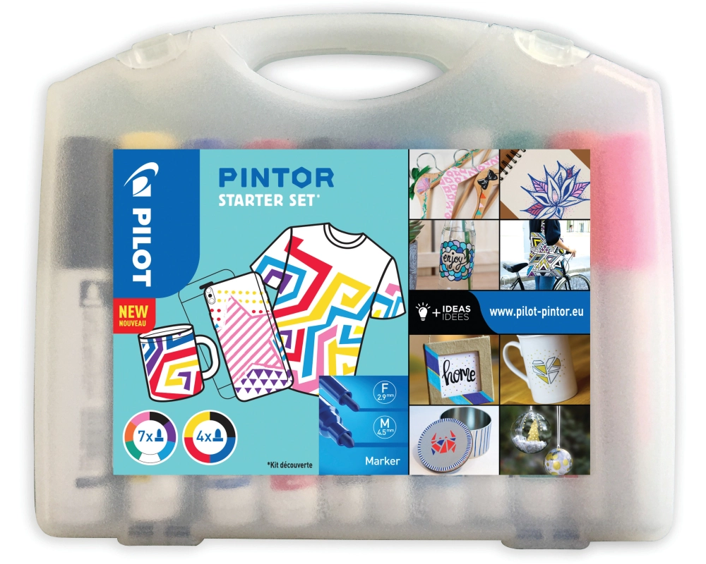 PILOT Pintor Starter Set M/F S11/0537687 11-teilig