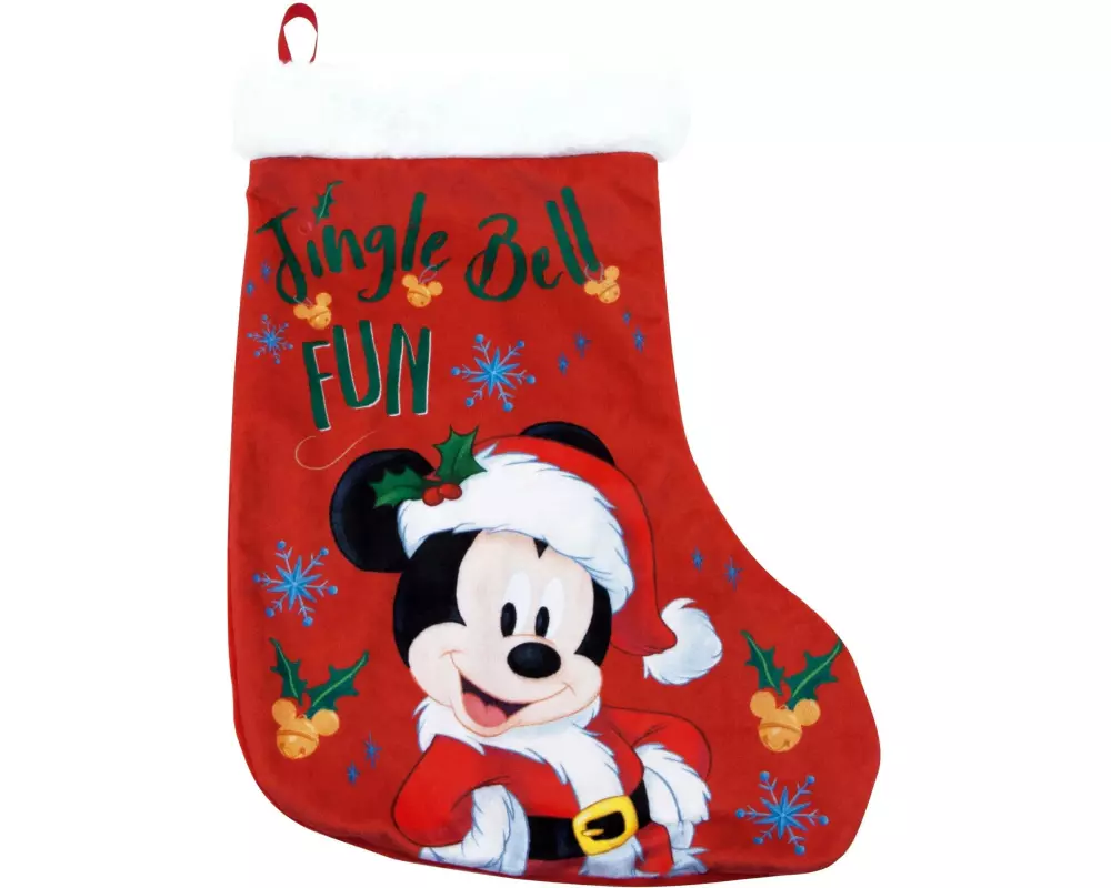 Arditex Weihnachtssocke 42 x 32 cm, Mickey