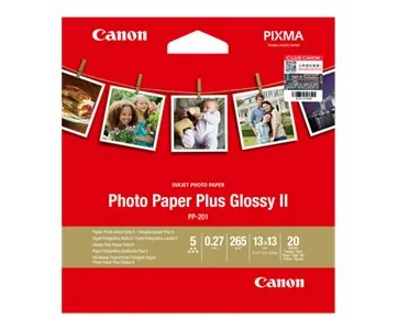 Canon PP- 201 Photo Paper Plus 5x5 inch 20 Sheets