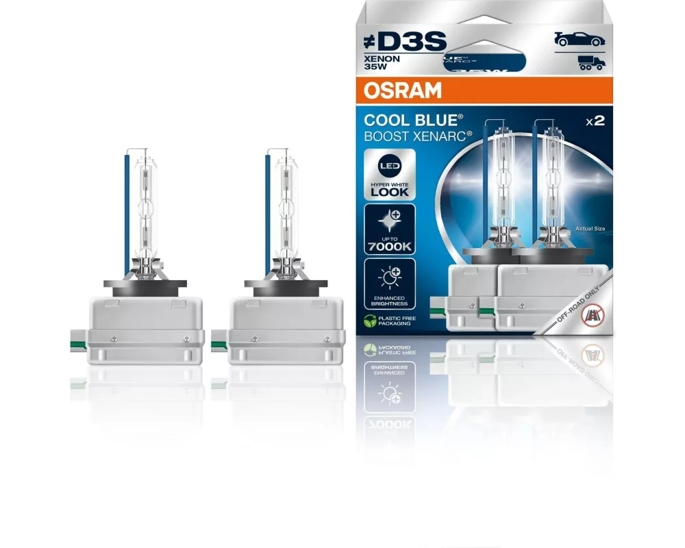 OSRAM Glühlampen D3S XENARC CBB Duobox 35W PK32d-5 PKW