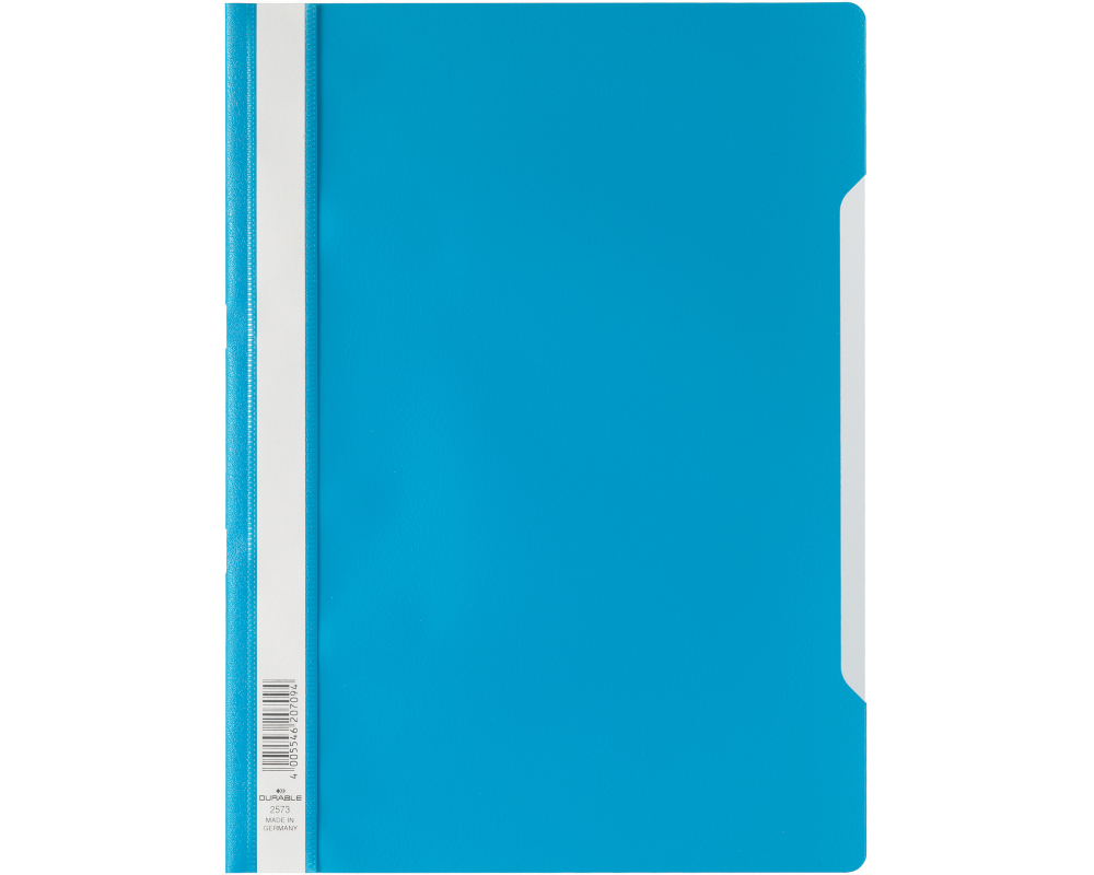 DURABLE Schnellhefter Standard PP A4 257306 blau