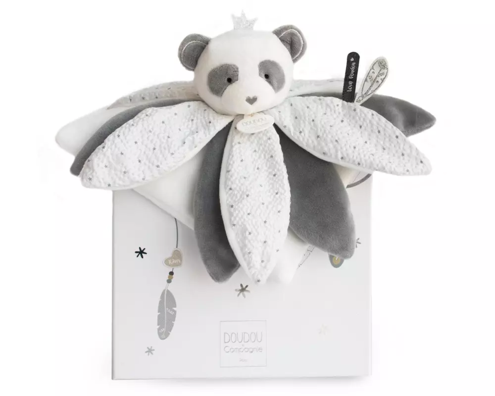 DouDou et compagnie Geschenkset Panda 26cm