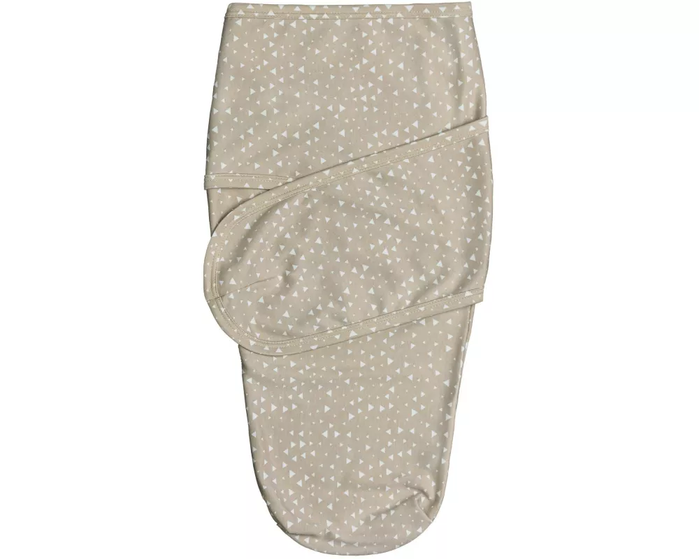 ZEWI bébé-jou Pucktuch Beige Triangle Gr. 50/56