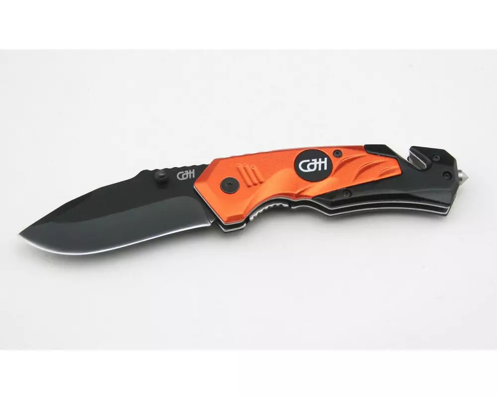Herbertz CJH Rettungsmesser mit Clip orange