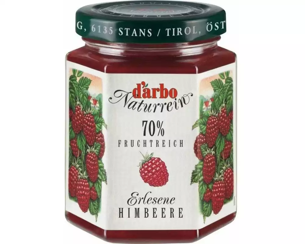 D'arbo Fruchtaufstrich Erlesene Himbeere 200 g