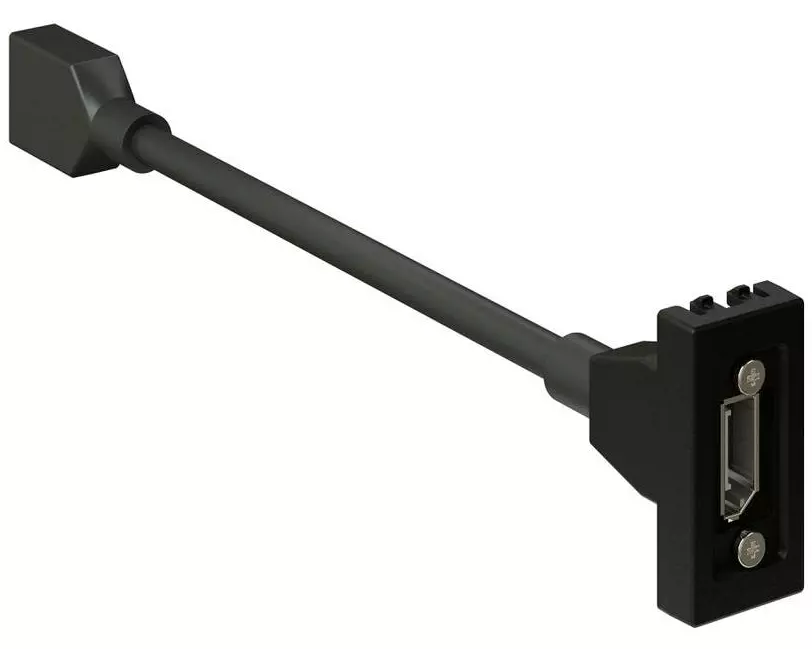 max connect 45 x 22.5 mm, 1x DisplayPort, Anthrazit