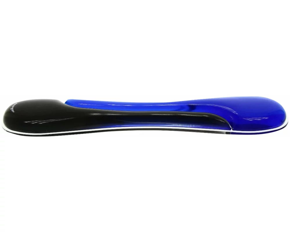 Kensington Duo Gel Keyboard Wrist Support- Blue/Smoke