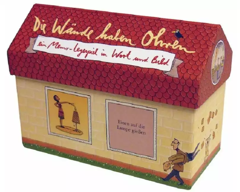 Pegasus Spiele Kartenspiel Die Wände haben Ohren -DE-