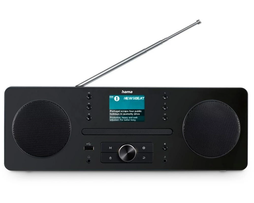 Hama Digitalradio DR1560CBT Schwarz/Grau
