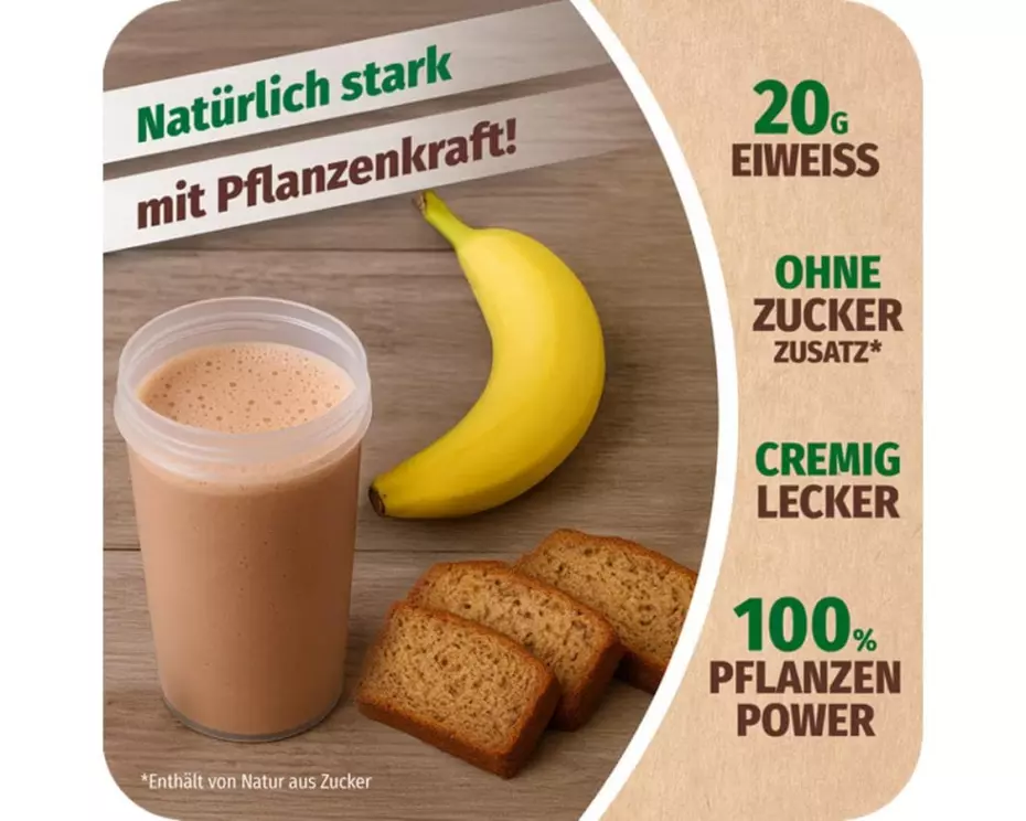 All Stars Pulver Vegan Protein Banane 300 g