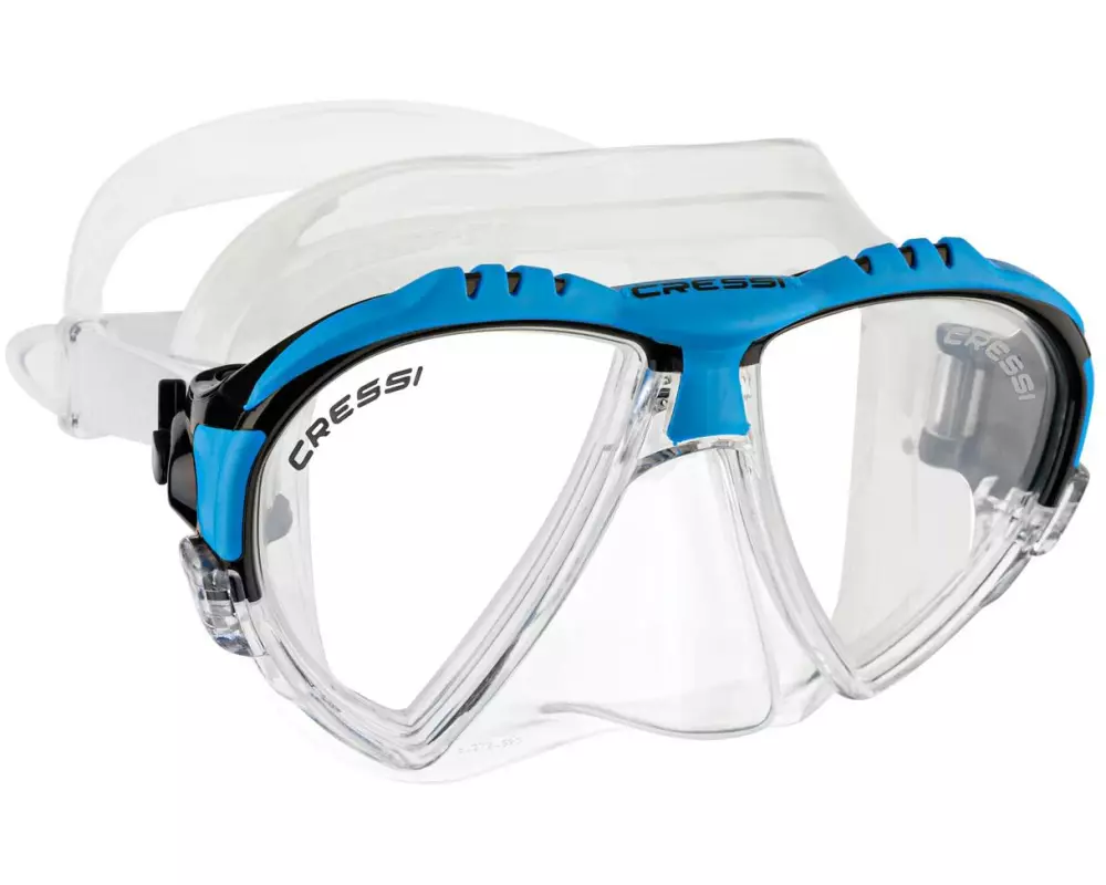 CRESSI Tauchmaske Matrix Klar/Blau