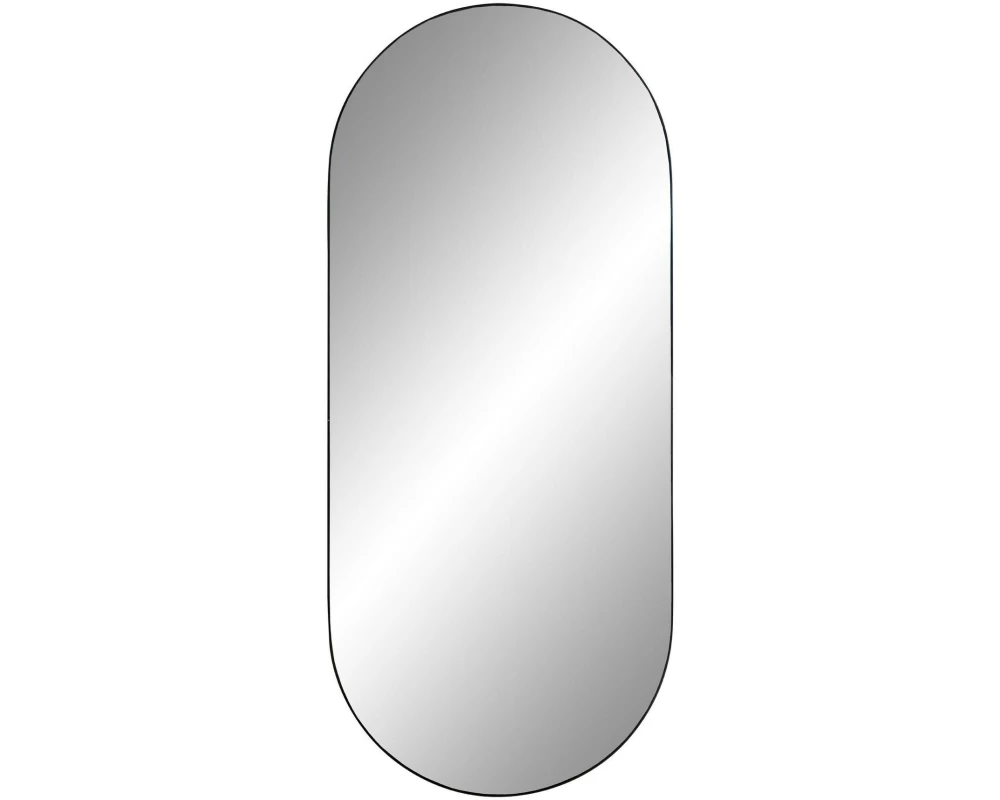 House Nordic Jersey Mirror 80 x 35 cm, Schwarz