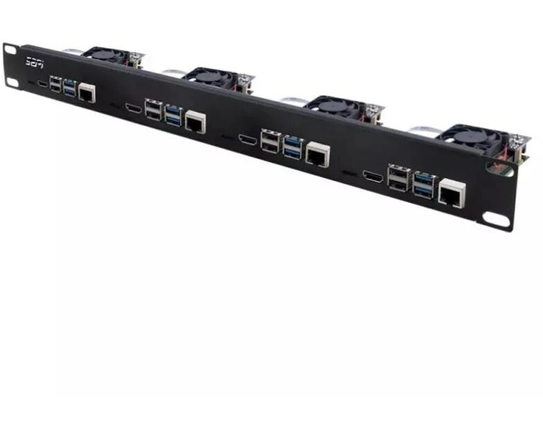 Raspberry Pi U1 Rack-Server-Halterung für Raspberry Pi 4B