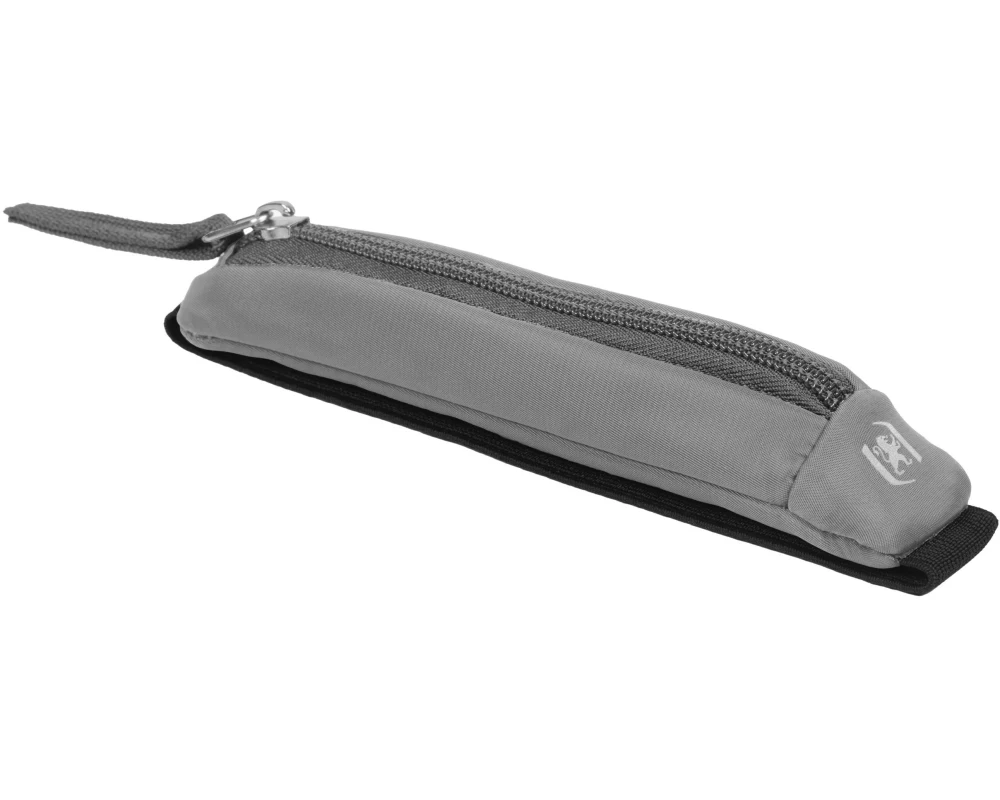 Oxford Etui Faulenzer Identity Nylon Grau 21 x 4.5 x 3.5 cm