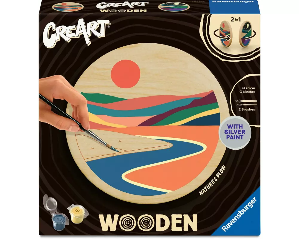 Ravensburger Malset CreArt Wooden Fluss der Natur