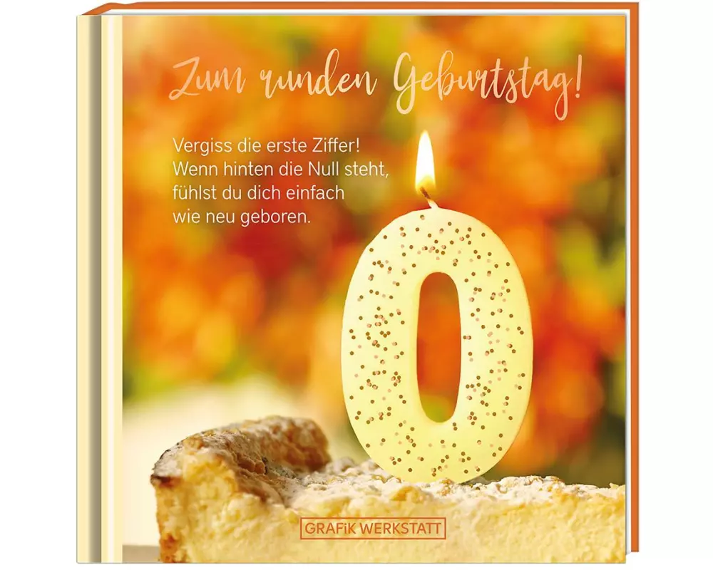 Grafik Werkstatt Minibuch Zum runden Geburtstag!