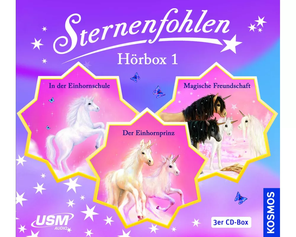 Die große Sternenfohlen Hörbox Folgen 1-3 (3 Audio CDs)