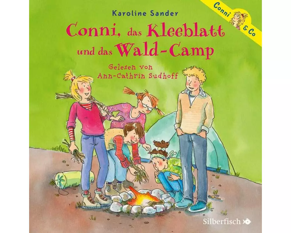 Conni & Co 14: Conni, das Kleeblatt und das Wald-Camp