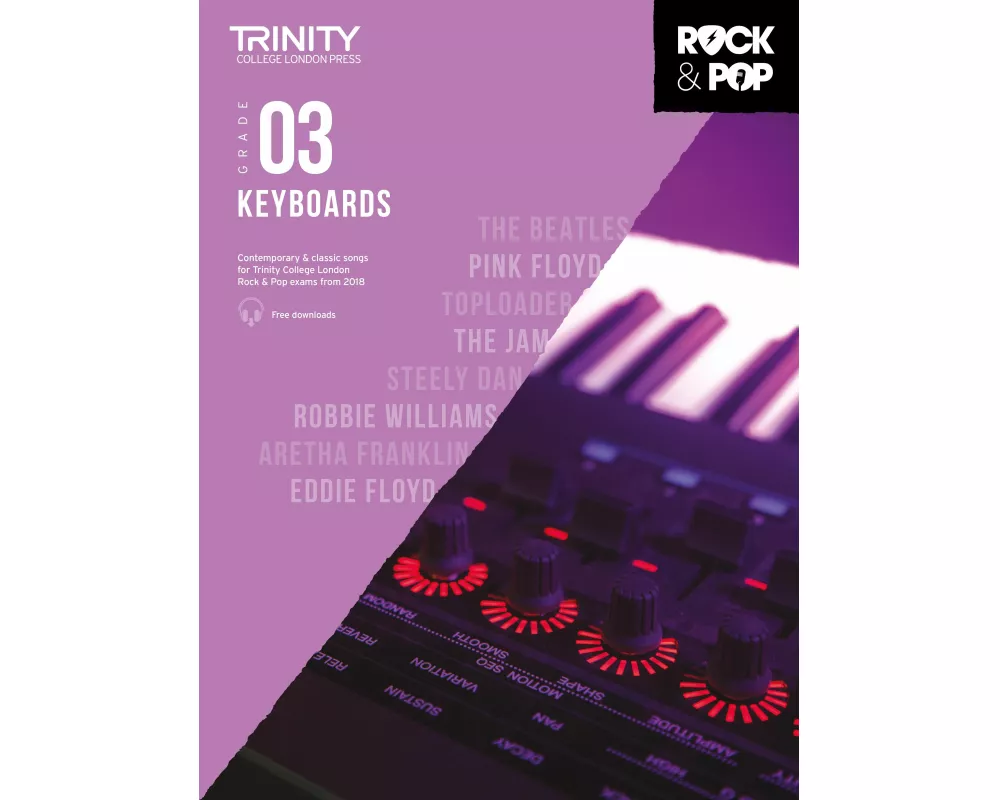 Trinity College London Rock & Pop 2018 Keyboards Grade 3