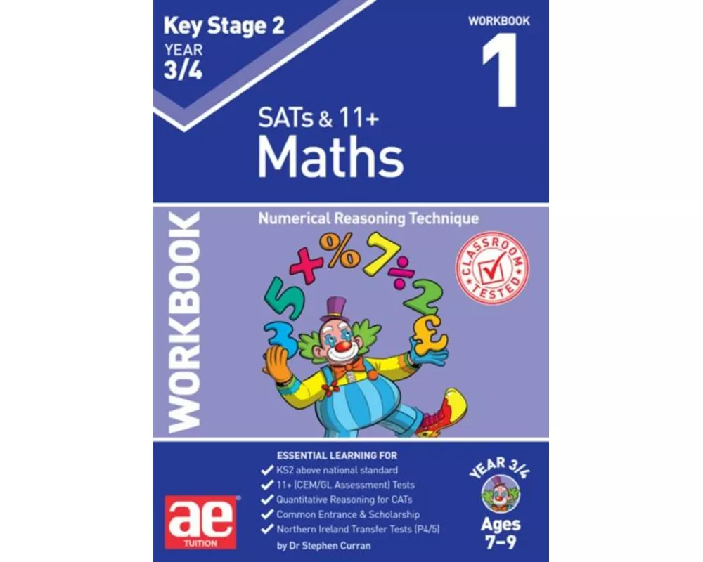 KS2 Maths Year 3/4 Workbook 1