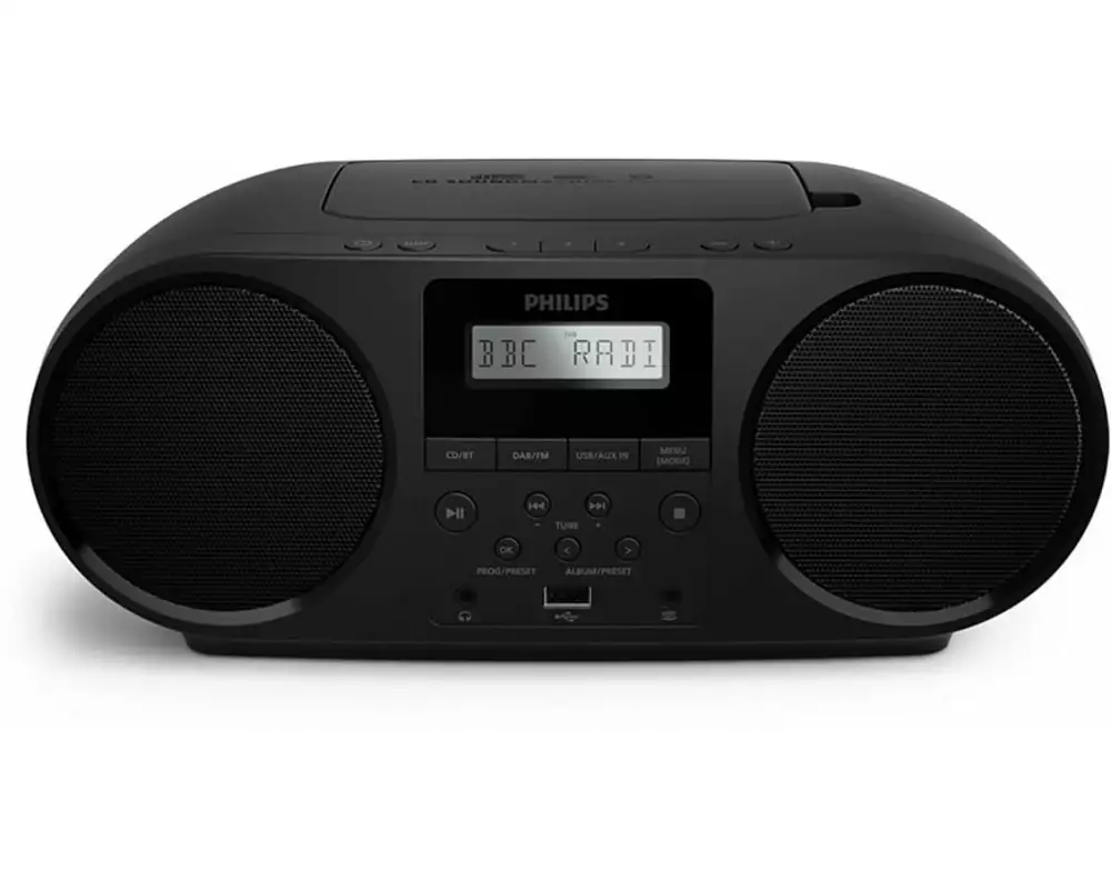 Philips Radio/CD-Player TAZ6000/10 Schwarz