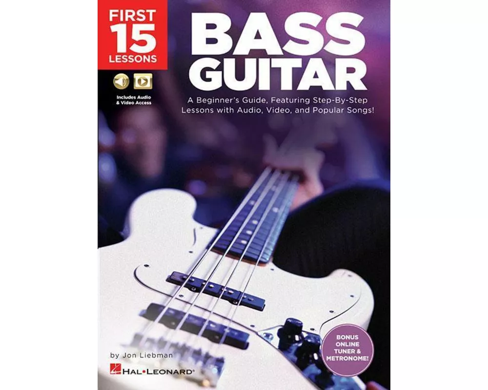 First 15 Lessons - Bass Guitar