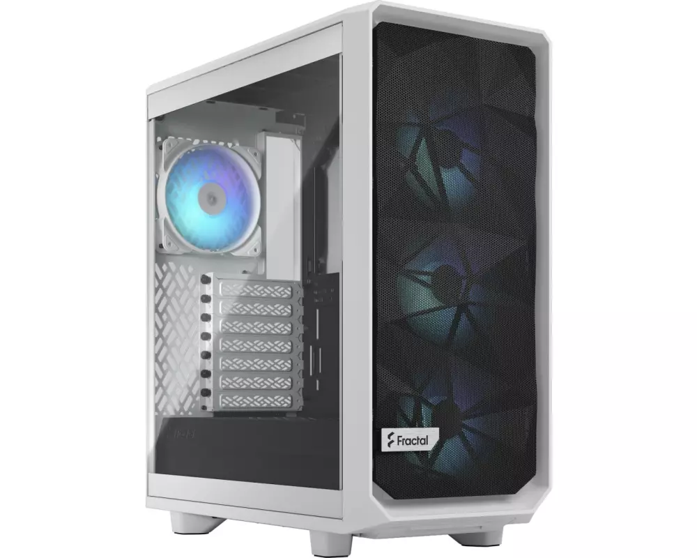 Fractal Design PC-Gehäuse Meshify 2 Compact RGB Weiss