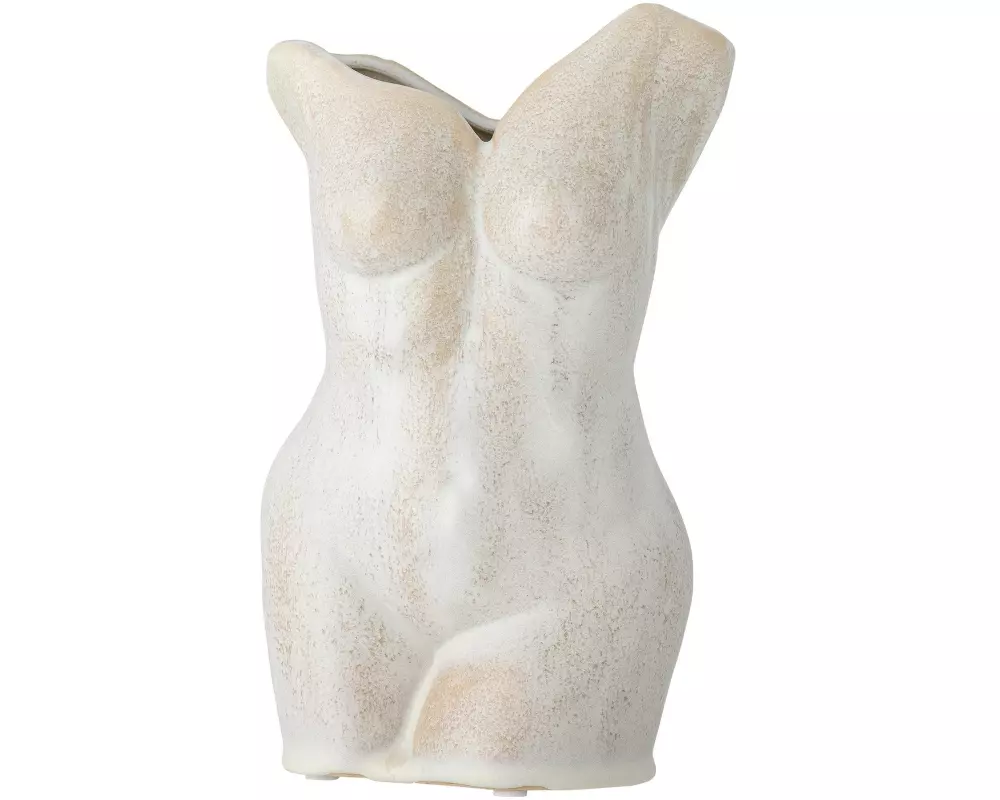 Bloomingville Vase Athena 23 cm, Nature