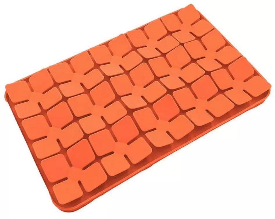 Bubimex Leckmatte für Katzen und Hunde Orange