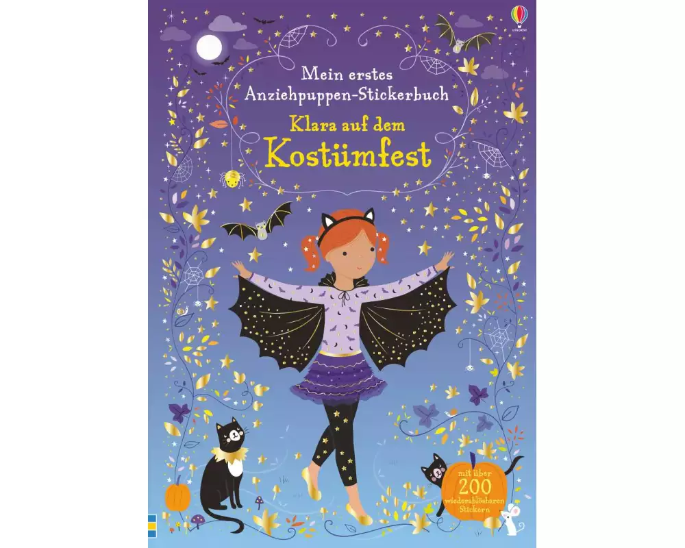Mein erstes Anziehpuppen-Stickerbuch: Klara auf dem Kostümfest