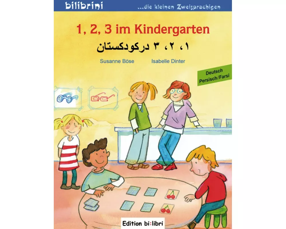 1, 2, 3 im Kindergarten Deutsch-Persisch/Farsi