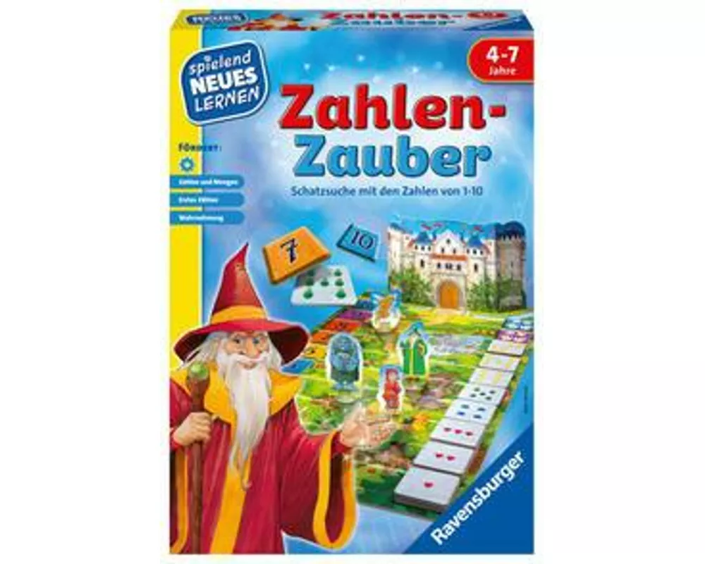 Zahlen-Zauber - Kinderspiel ab 4 Jahre