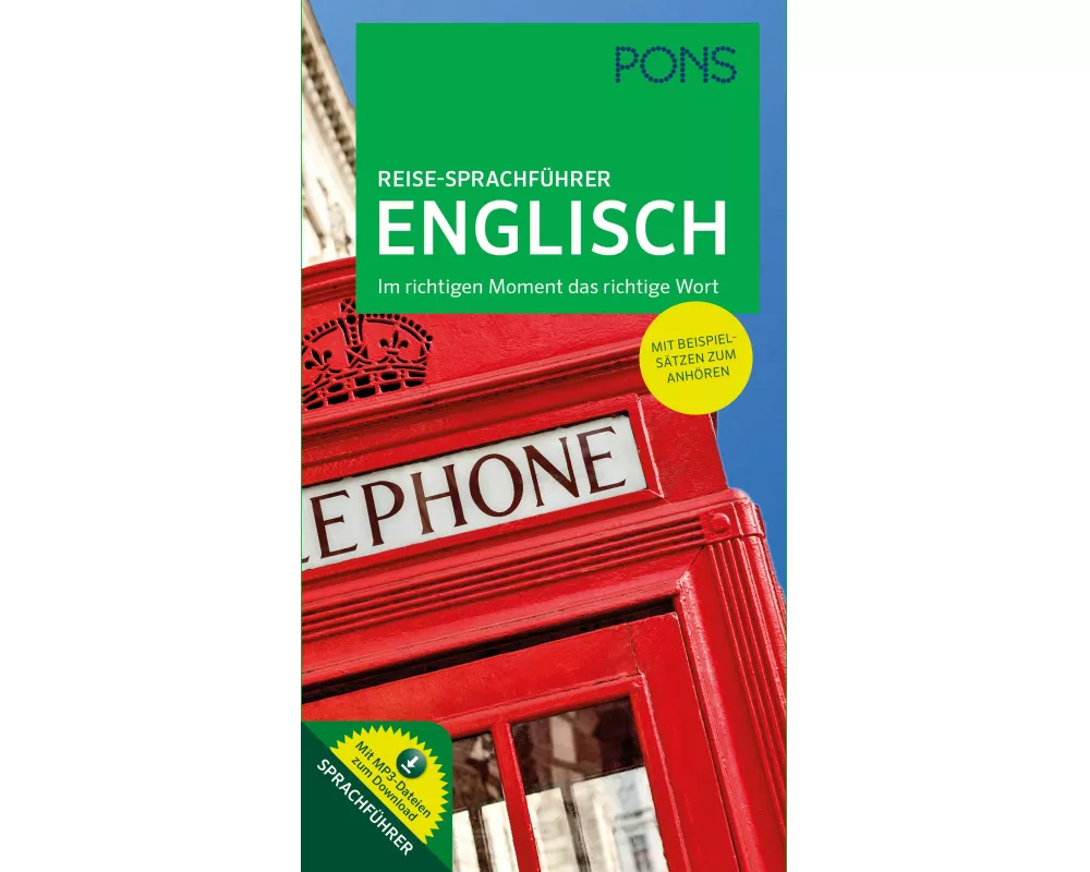 PONS Reise-Sprachführer Englisch