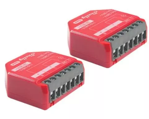 Shelly WLAN-Schaltaktor 1PM Gen 4 x 2 Rot