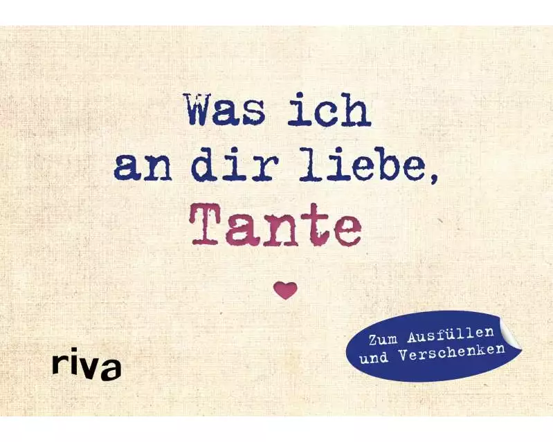 Was ich an dir liebe, Tante – Miniversion