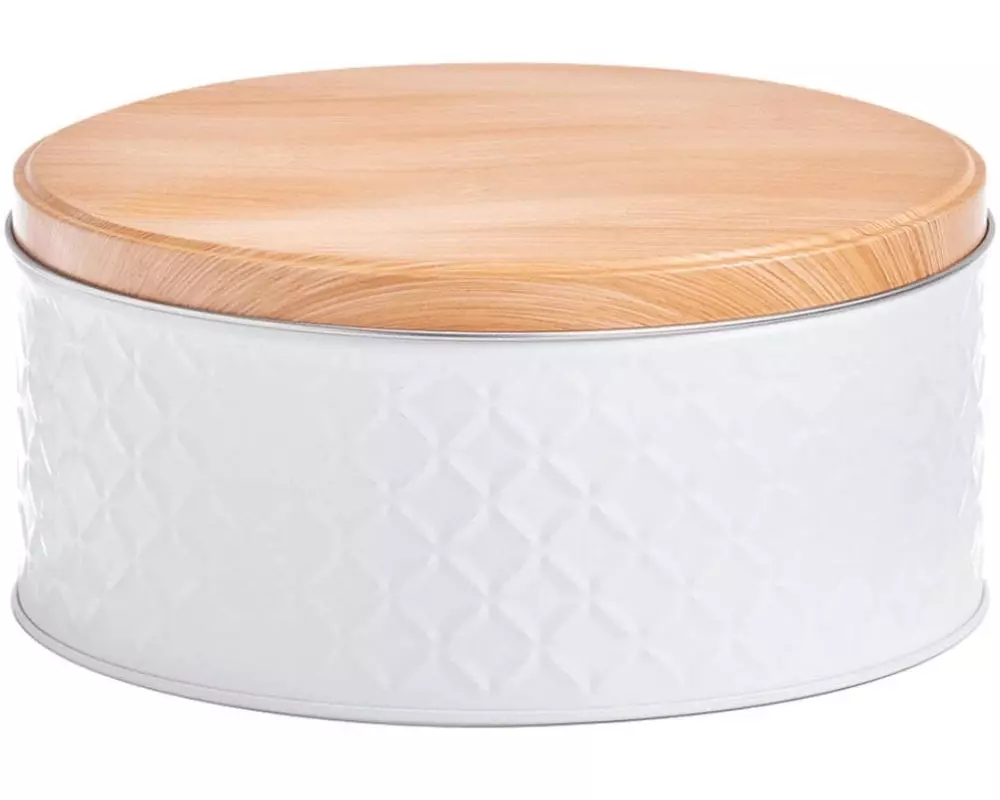 Zeller Present Vorratsdose Scandi 2 l, Weiss